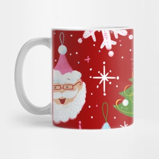 Cute Vintage Christmas Ornaments Mug